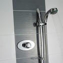 Chrome Concealed Sequential Thermostatic Shower Valve