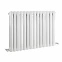 Extra Product Image For High White Gloss Salvia Double Panel Radiator 4