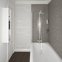 Extra Product Image For Daniel Small Bath With Screen And 4 Piece Set Bathroom Suite 4