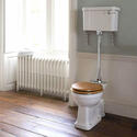 Medium Level Toilet Pan With Cistern and Flush Kit