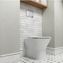 Extra Product Image For Patello Rimless Back To Wall Toilet And Ultra Thin Soft Close Quick Release Seat 1