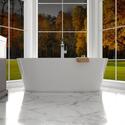 Product cutout showing Verone white freestanding bath