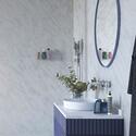Extra Product Image For Ids Showerwall Waterproof Panels: Carrara Marble Gloss (Various Sizes, Square Cut Or Proclick) 1
