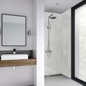Extra Product Image For Wetwall Shower Panels: Solid-Core Laminate, Arctic Marble, Tongue & Groove Or Clean Cut, Various Sizes 1