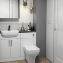 Extra Product Image For Oliver 1200 Fitted Furniture: Combination Vanity Unit & Toilet 1