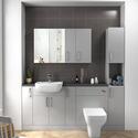 Extra Product Image For Oliver 1900 Fitted Furniture Suite: Combination Vanity Unit, Wall Storage, Toilet & Mirror Cabinets 2