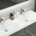 Extra Product Image For Pemberton 1200Mm Freestanding Modern Double-Basin Grey Vanity Unit - Handleless Design 3