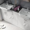 Extra Product Image For Oliver 1500 Fitted Furniture: Double Basin Vanity Unit & Storage 1