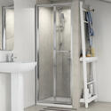 Extra Product Image For Radiant Reduced Height Shower Door Bifold Alt 1