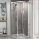 Radiant Reduced Height Shower Door Bifold 700 Side Panel