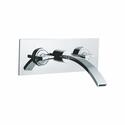 Product image for Artize Cellini Basin Tap Wall Mounted 3 Hole Chrome Finish
