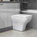Extra Product Image For Grove Straight Bath Suite Platinum Grey 1