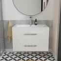 wall hung bathroom furniture with storage 