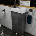 Jivana 410 Grey Small Sink Unit
