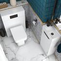 Close up of Back to Wall Toilet (Pan & Seat)