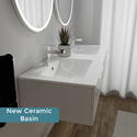 Extra Product Image For Jivana Wall Twin Vanity Unit White 2