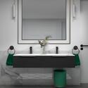 Extra Product Image For Jivana Wall Twin Vanity Unit White 1