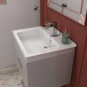 Extra Product Image For Chester Traditional Wall Hung Vanity Unit Pearl Grey 2