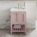 Lifestyle Image for Pink Riviera 580mm Basin Unit
