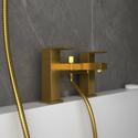 Extra Product Image For Bc Gold Deck Mounted Bath Shower Tap 2