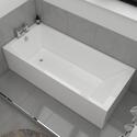 Extra Product Image For Jivana Suite Straight Bath White Sink Unit Back To Wall Toilet 1