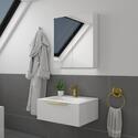 Jivana Suite Straight Bath 600 White Sink Unit Back To Wall Toilet