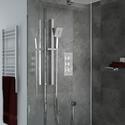 Product Image for Ribble Square Slide Rail Kit with Hand Shower