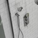 Extra Product Image For Carmel Traditional Chrome Shower Handset Kit With Bracket 1