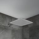 Product image for Ribble Square 250mm Overhead Shower with Wall Arm