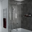 Product Image for Ribble Square 250mm Overhead Shower with Wall Arm