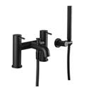 Extra Product Image For Jtp Vos Matt Black Shower Bath Mixer Tap With Handset Tech Drawing 1