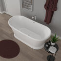 Lifestyle Image of Double-ended Chester Roll-top Bath