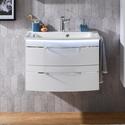 Main Front View of Pelipal S7045 Vanity Unit 700mm Two Drawer