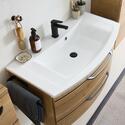 Top View showing 900mm Basin for 7045 Vanity Unit