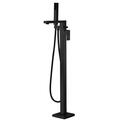 Extra Product Image For Glade Black Floorstanding Bath Shower Tap With Handset & Hose Supplier 1