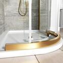 Odessa Gold Offset Quadrant Shower Enclosure 1200 900