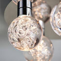 Decorative Flush Ceiling Light: 5 Bulb