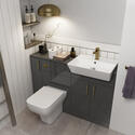 Oliver Gold 1300 Fitted Bathroom Suite Bathroom City
