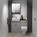 Oliver Gold 1100 Fitted Cloakroom Suite