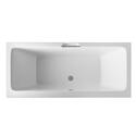 Portland Double-ended Bath with Single Grip and Optional Beauforte Reinforcement: 1700, 1800