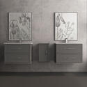 Product Image of Baden Haus tiffany Vanity Unit 740 in Cloud Grey 1