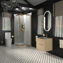 alani gold offset shower suite 600 vanity unit