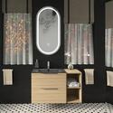 alani chrome offset shower suite 900 vanity unit