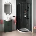 Celeste Green 550 Black Shower Suite