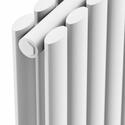 miralay vertical double white designer radiator