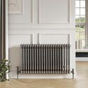 effendi 2 column horizontal raw metal designer radiator