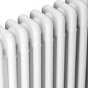 faye 3 column horizontal white designer radiator