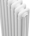 faye 3 column vertical white designer radiator