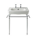 bayswater victrion 640 basin with Ornate washstand and optional towel rail