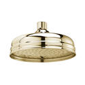bayswater victrion gold 8 inch shower head | ceiling or wall mounted
